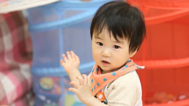 Bクラス（9ヵ月〜1歳3ヵ月）に通うお子様
