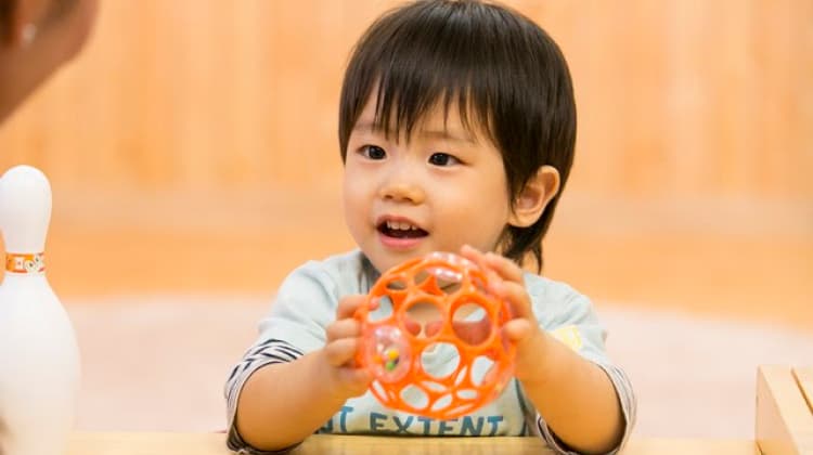 Cクラス（1歳4ヵ月〜1歳10ヵ月）に通うお子様