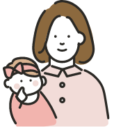 親子のイラスト②