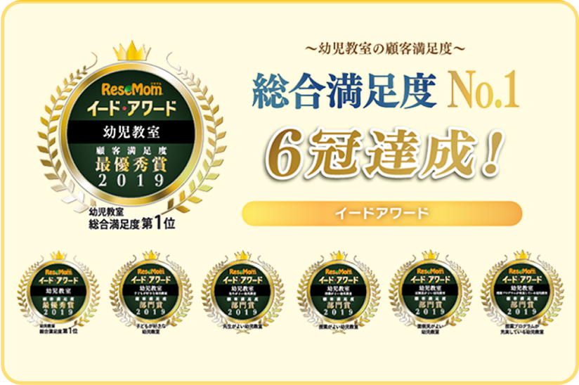 イードアワード 総合満足度No.1 6冠達成！